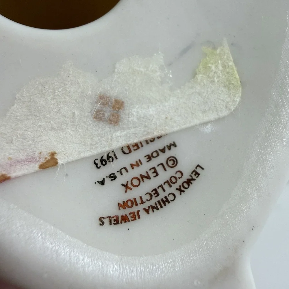 Vintage 1993 Lenox China Jewels Nativity Lot Joseph & Mary Made in USA